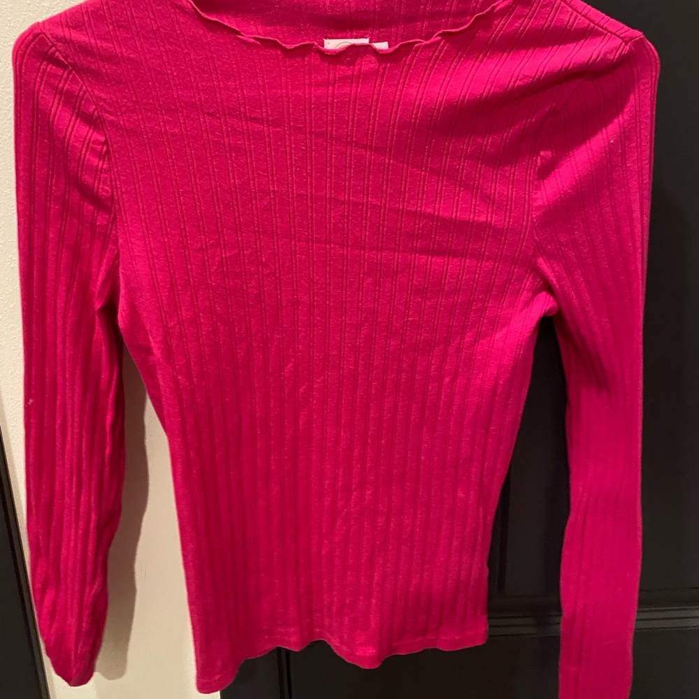 Wonder Nation Fuchsia Long Sleeve Top